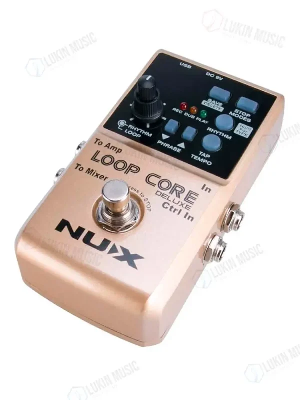 Pedal Nux Loop Core Deluxe + Footswitch para guitarra